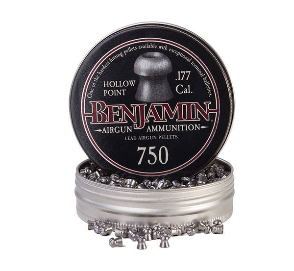 Benjamin Hollow Point Pellet.177 Caliber 7.9 Grain 750 Count Reintg