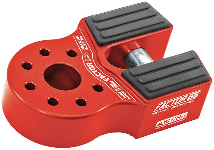 Factor55 Flatlink Winch Shackle Mount Assembly-red