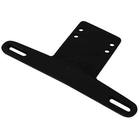 Wesbar License Plate Bracket Plastic Black