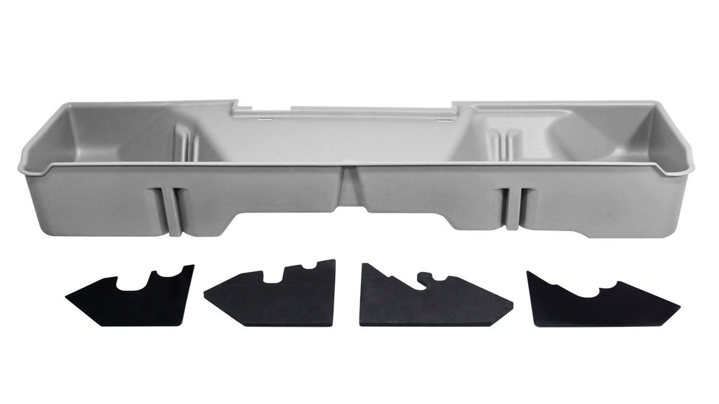 Du-ha Underseat Storage Gun Case 07-13 Gmc & Chevy Light Gray