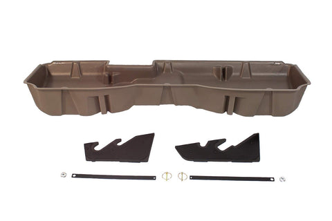 Du-ha Underseat Storage Gun Case 14-18 Gmc & Chevy Saddle Brown