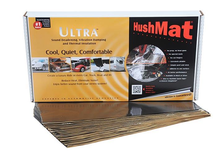 Hushmat Floor-dash Kit  Black; 20 Sheets; 12 In. X 23 In.; 38.75 Sq. Ft.