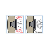 Dynamat Xtreme 1.4 Sq. Ft. Speaker Kit; 2 Pcs 10"x10"