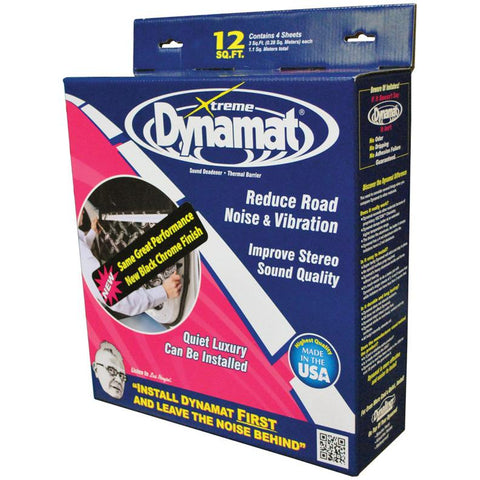 Dynamat Xtreme 12 Sq Ft 4 Sheets 12"x36"; Door-ceiling