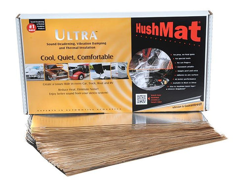 Hushmat Bulk Kit Silver; (30) 12” X 23”  Sheets; 58.1 Square Feet