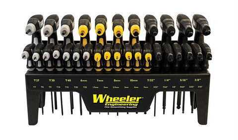 Wheeler 30 Piece Sae-metric Hex And Torx P-handle Set