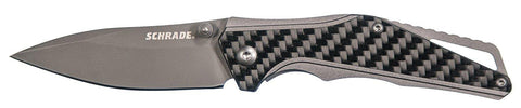 Schrade Sch706 6.5in S.s. Ultra-glide Folding Knife 2.95in Drop Point Blade