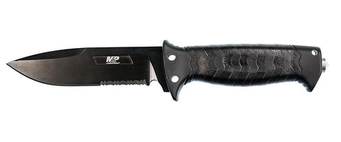 S&w M&p M2.0 10.25in S.s. Full Tang Grip Swap Fixed Blade Knife 5in Drop Point Blade