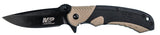 S&w M&p M2.0 6.1in S.s Ultra-glide Folding Knife W-2.75in Drop Point Blade