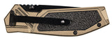 S&w M&p M2.0 8.07in S.s. Ultra-glide Folding Knife  3.5in Reverse Tanto Blade