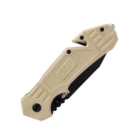 S&w M&p Fde 8.2in High Carbon S.s. Spring Assisted Folding Knife