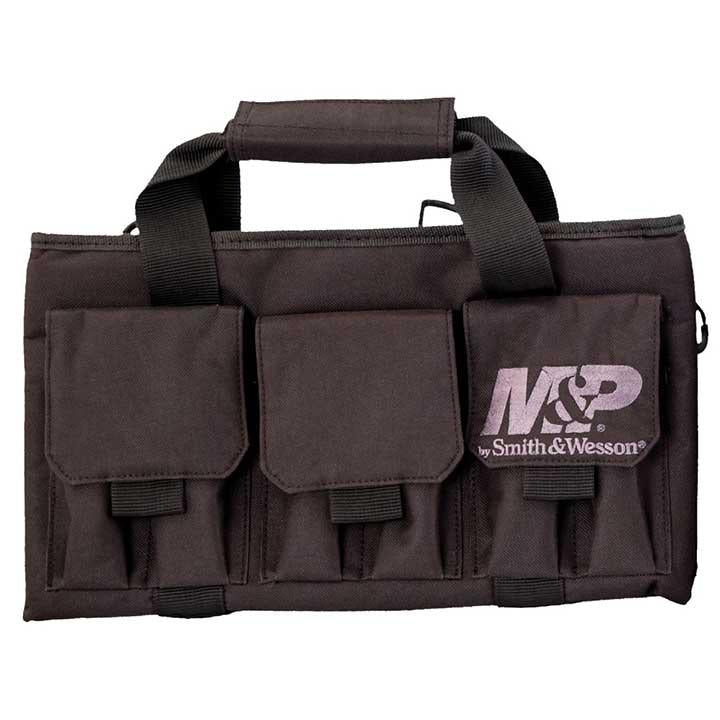 Smith & Wesson Gear Pro Tac Single Handgun Padded Pistol Bag Black