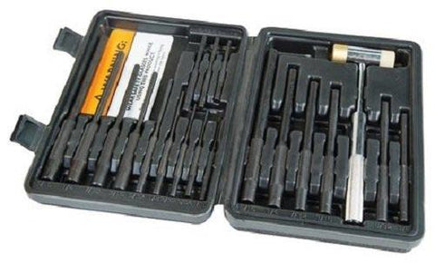 Wheeler Master Roll Pin Punch Set