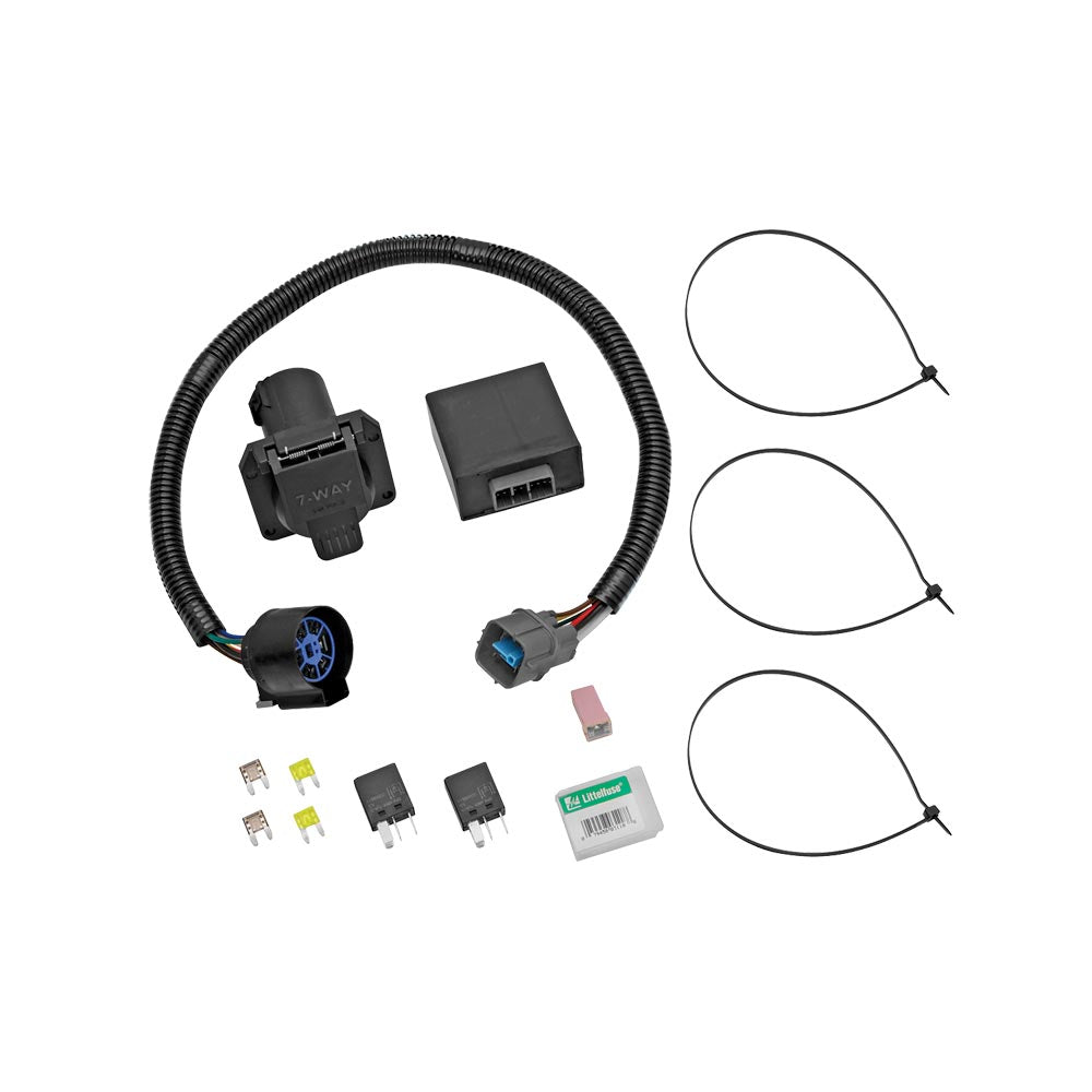 Tekonsha Tow Harness Wiring Package 7way Circuit Protected Modulite Hd Module