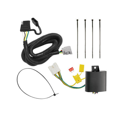 Tekonsha Tow Harness Wiring Package 4flat Circuit Protected Modulite Module