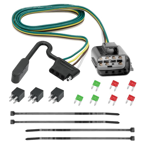 Tekonsha Tow Harness Wiring Package 4-flat