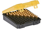 Plano 100 Count Handgun Ammo Case W Hinged Cover  Holds 9mm380acp Caliber Bullets