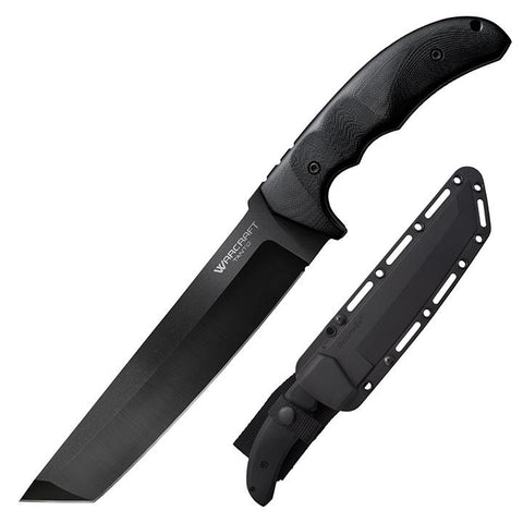 Cold Steel  Warcraft Tanto Fixed 7-1-2"  Knife Black