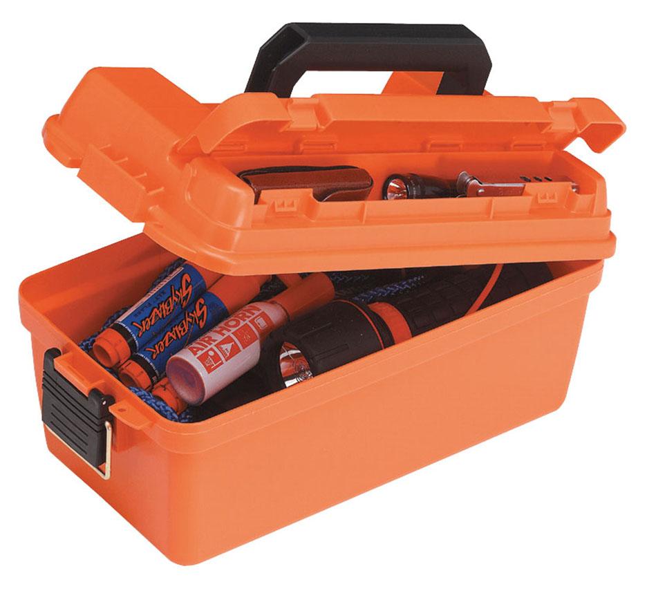 Plano Emergency Supply Box Shallow - Orange