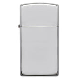 Zippo Windproof Lighter Slim Case High Polish Sterling Silver