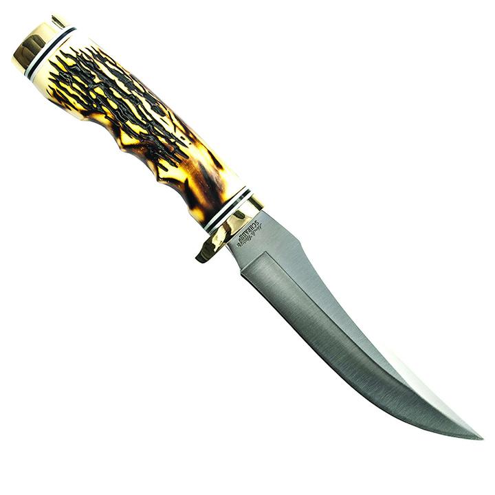 Uncle Henry Golden Spike Rat Tail Tang Fixed Blade Knife