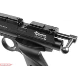 Crosman 1701p Silhouette (black) Pre-charged Pneumatic  Powered Bolt-action Multi-shot 10 Meter Ta