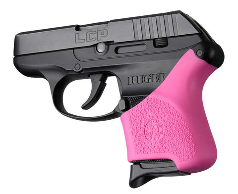 Hogue Hall Hybrid Ruger Lcp Grip Sleeve Pink