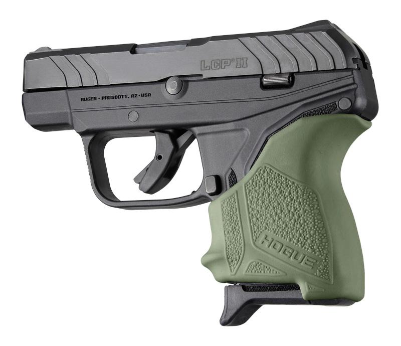 Hogue Hall Beavertail Grip Sleeve Ruger Lcp Ii Od Green