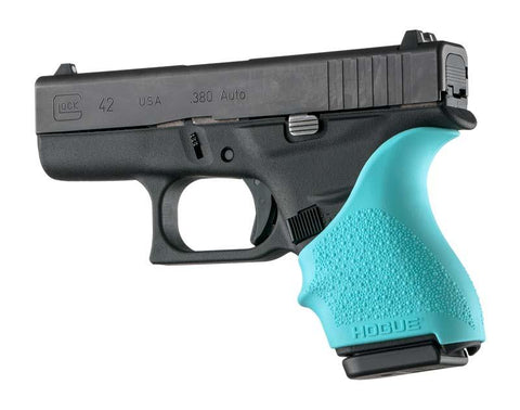 Hogue Hall Beavertail Grip Sleeve Glock 42 43 Aqua