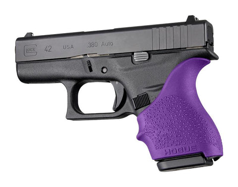 Hogue Hall Beavertail Grip Sleeve Glock 42 43 Purple