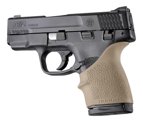 Hogue Hall Beavertail Grip Sleeve S&w M&p Shield 45 Kahr P9 P40 Cw9 Cw40 Flat Dark Earth