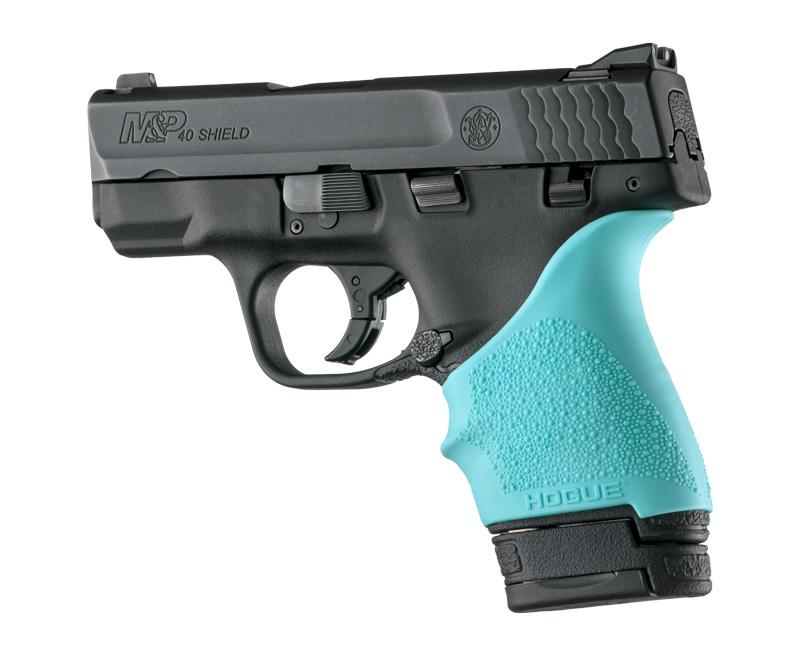 Hogue Hall Beavertail Grip Sleeve S&w M&p Shield Ruger Lc9 Aqua