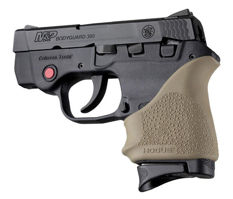 Hogue Hall Beavertail Grip Sleeve S&w Bodyguard 380 Taurus Tcp  Spectrum Flat Dark Earth