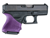 Hogue Hall Beavertail Grip Sleeve Glock 26 27 Purple