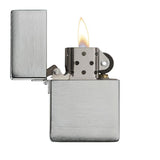 Zippo Windproof Lighter 1935 Replica W-o Slashes Brushed Chrome