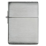 Zippo Windproof Lighter 1935 Replica W-o Slashes Brushed Chrome