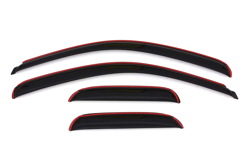 Auto Vent Shade Inchannel Ventvisor Side Window Deflector 4pc Set