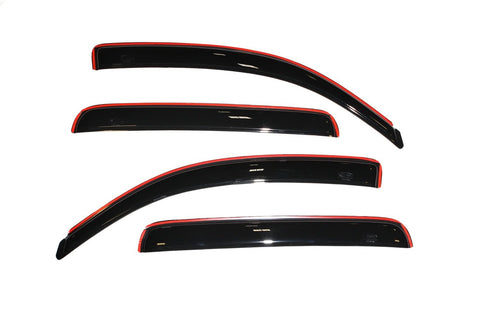 Auto Vent Shade Inchannel Ventvisor Side Window Deflector 4pc Set