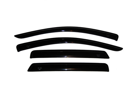 Auto Vent Shade Inchannel Ventvisor Side Window Deflector 4pc Set