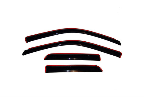 Auto Vent Shade Inchannel Ventvisor Side Window Deflector 4pc Set