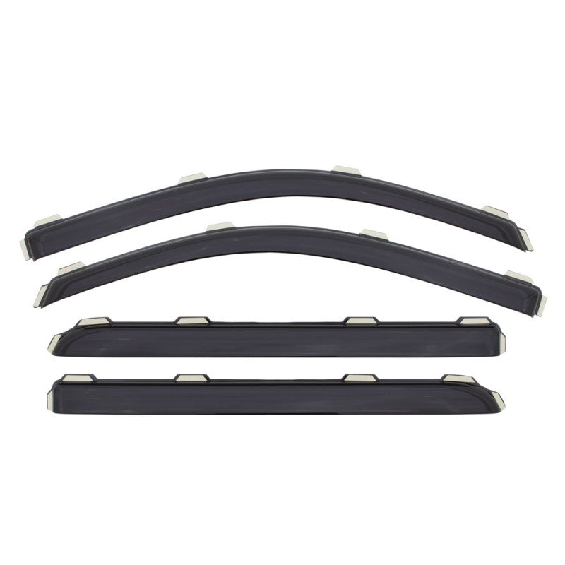 Auto Vent Shade Inchannel Ventvisor Side Window Deflector 4pc Set For 2007-2018 Jeep Patriot