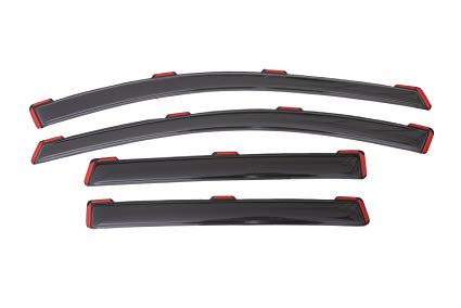 Auto Vent Shade  inchannel Ventvisor Side Window Deflector 4pc Set For 2013-2018 Ford Escape