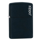 Zippo Windproof Lighter Black Matte W-zippo Logo