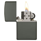 Zippo Windproof Lighter Green Matte