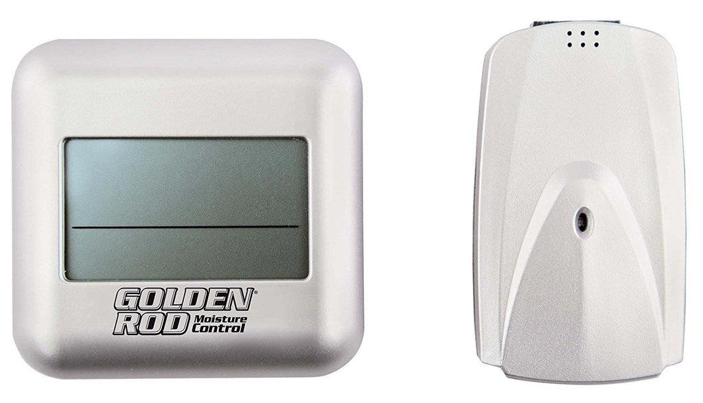 Lockdown Golden Rod Digital Wireless Hygrometer