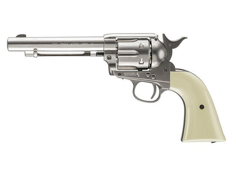 Umarex Colt Peacemaker (single Action Army .45 Cal.) Bb Co2 Pistol - Nickel Finish