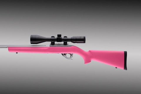 Hogue Ruger 1022 Rubber Overmolded Stockstard Barrel Channel Pink