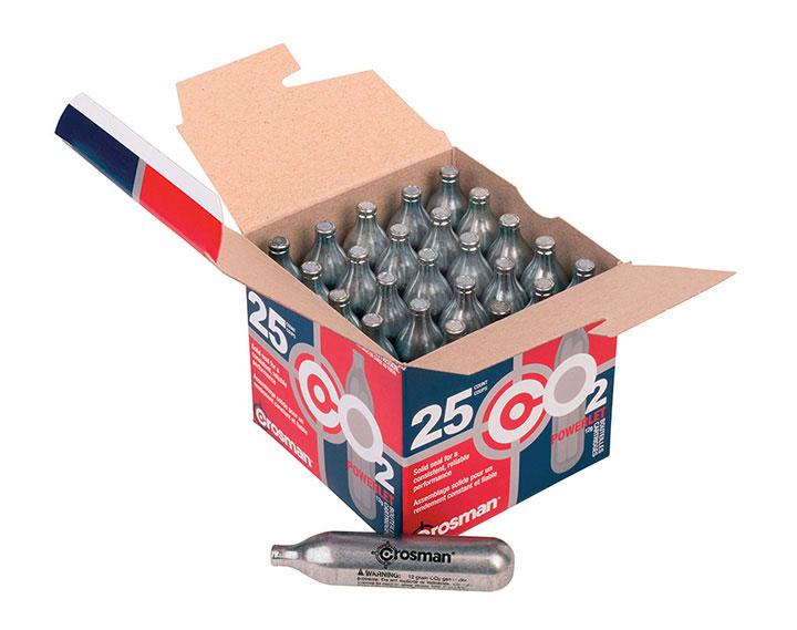 Crosman Powerlet 12g Co2 Cartridges25 Count