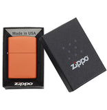 Zippo Windproof Lighter Orange Matte