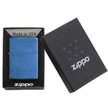 Zippo Windproof Lighter Cerulean (translucent Coating)